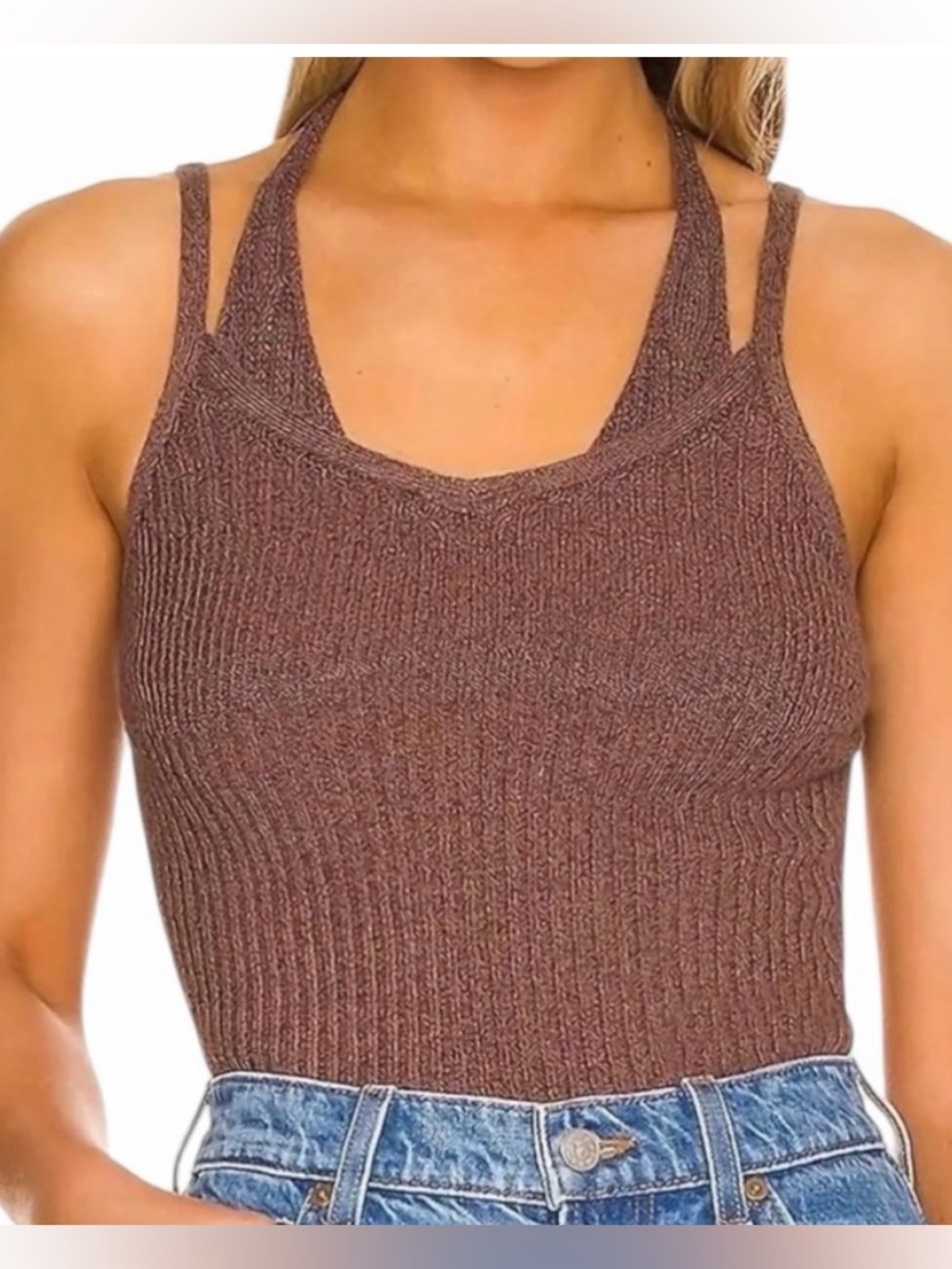 New With Tags Pistola Louise Halter Tank Two Layer Tank Size S Sku#54